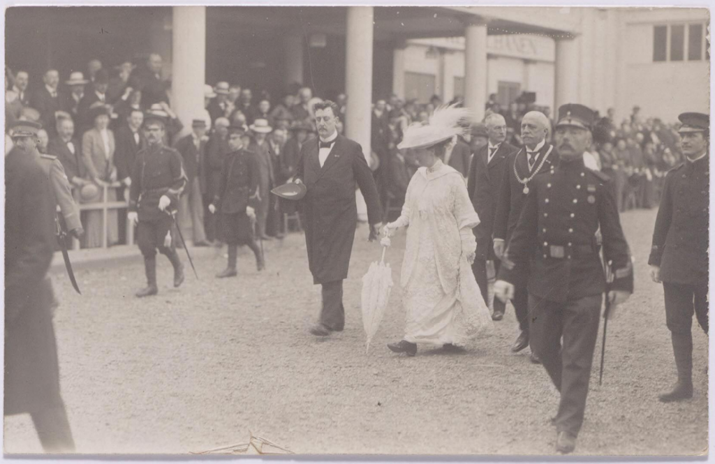 1913 Wilhelmina op Eeuwfeest.