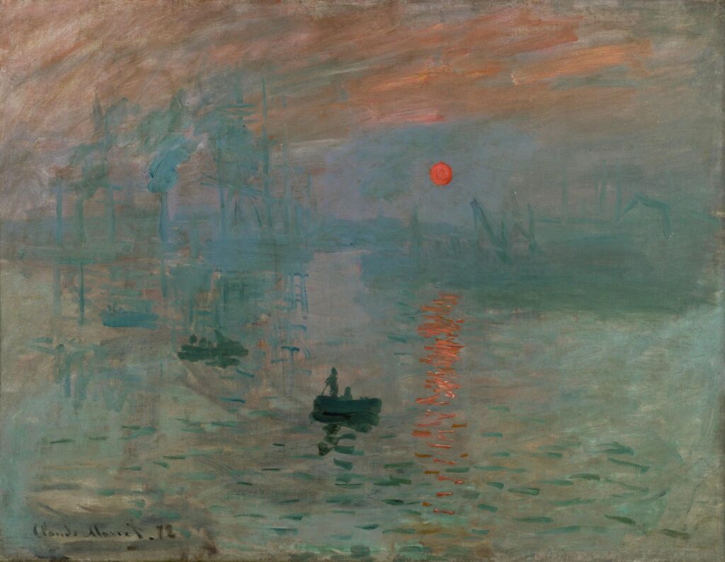 Claude Monet - Impression, soleil levant (1872)